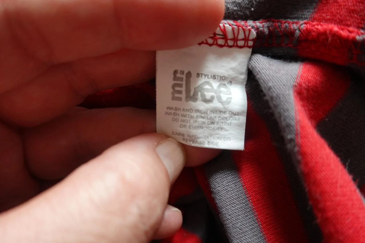 Stylistic Elvee red striped t-shirt with pocket size XL – photo 4
